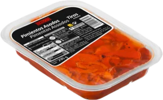 Pimientos asados en tiras Hacendado