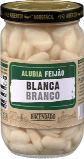 Alubia cocida blanca Hacendado
